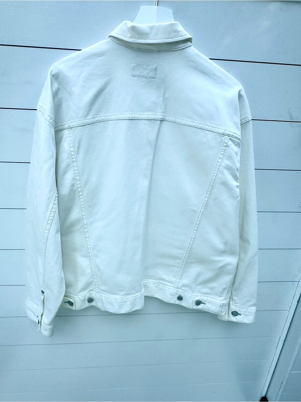 Pilcro White Denim Jean Jacket - Picture 5 of 15